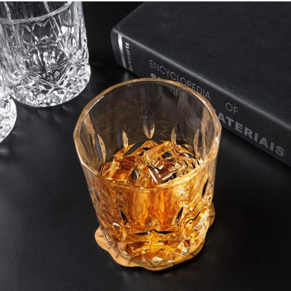 Crystal whisky glass set of 4 - Picture 5 of 10
